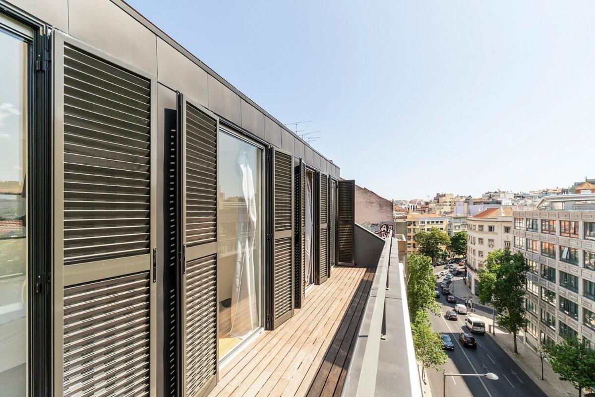 Modern 1 Bedroom Lisbon Apartment With Balcony Exterior foto